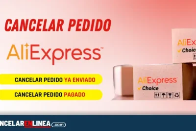 Como cancelar un pedido de Aliexpress Mexico