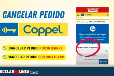 Como cancelar un pedido de Coppel