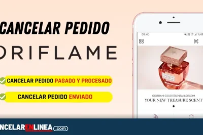Como cancelar un pedido de Oriflame