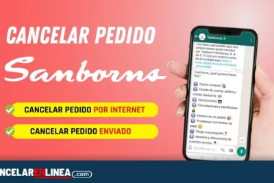 Como cancelar un pedido de sanborns