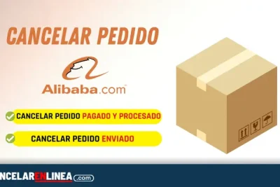 Como cancelar un pedido en Alibaba